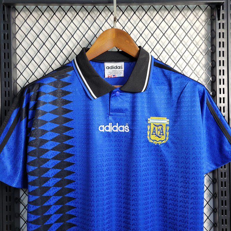 argentina 1994 2 Camiseta Retro Seleccion Argentina alternativa 1994 - Imagen 2