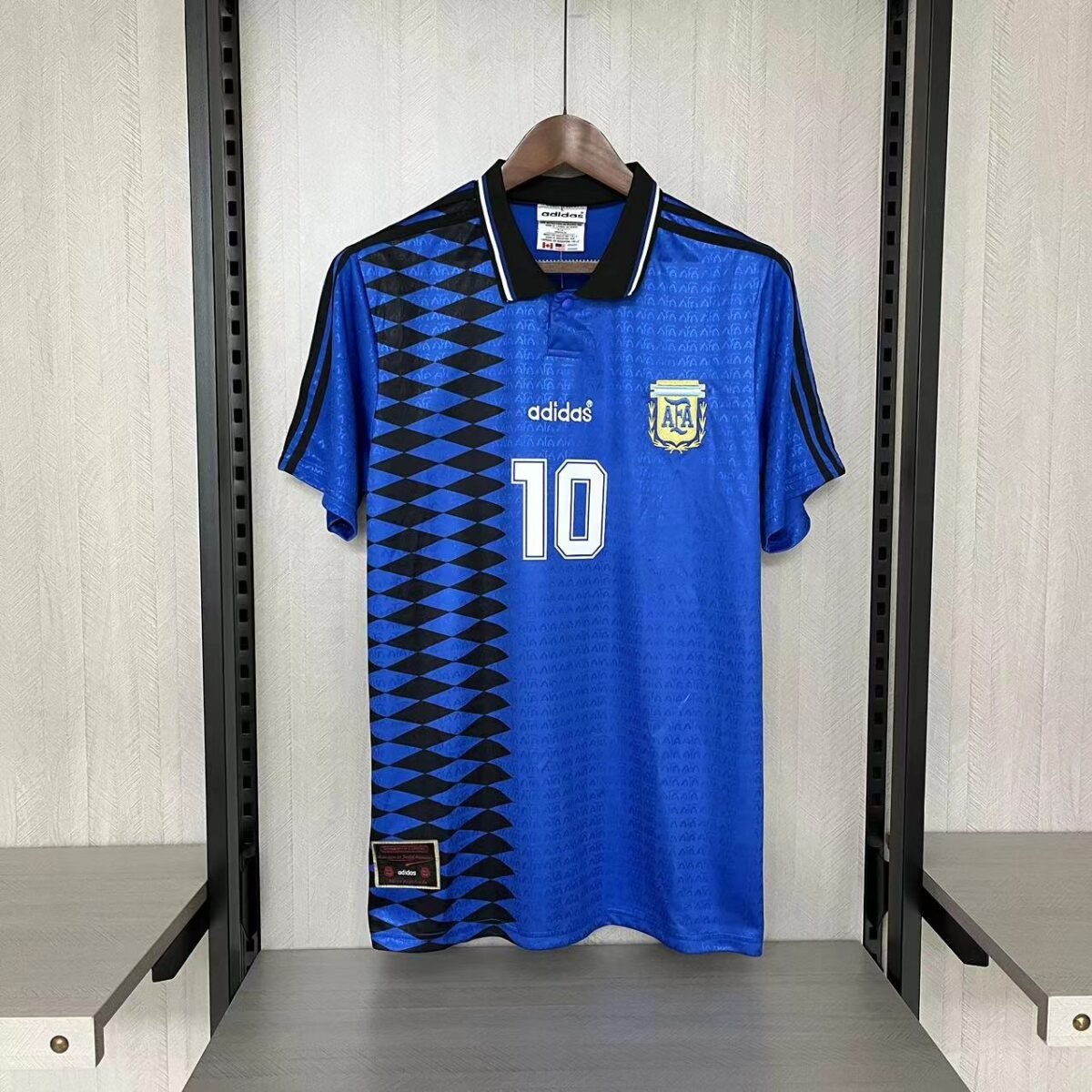 argentina 1994 Camiseta Retro Seleccion Argentina alternativa 1994