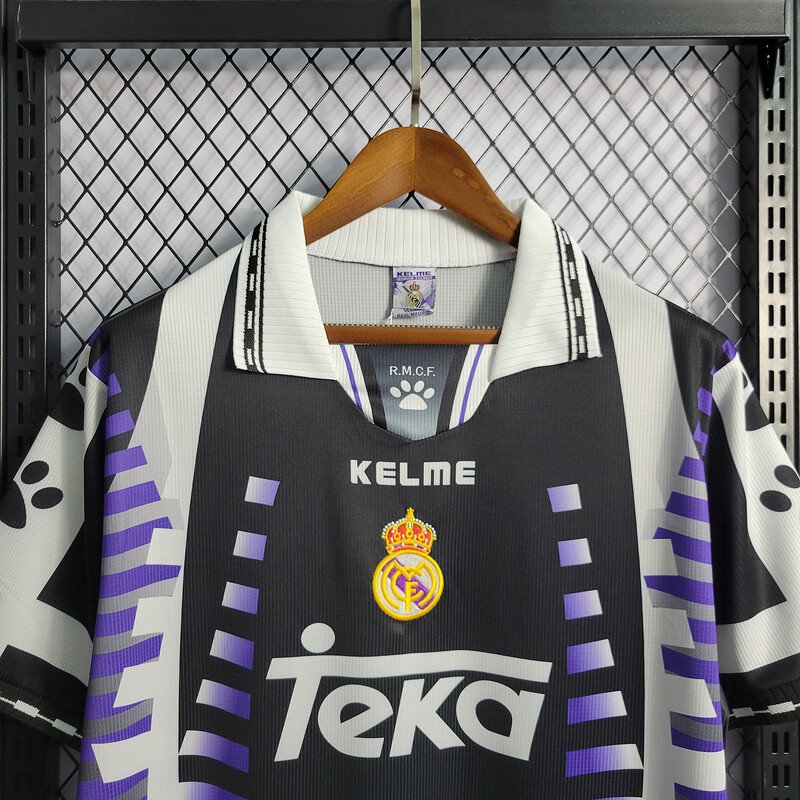 real madrid 1997 alternativa 6 Camiseta Retro Real Madrid 1997 alternativa