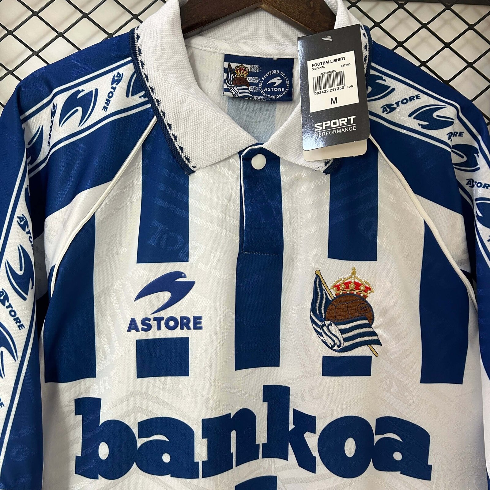 real sociedad 1994 3 Camiseta Retro Real sociedad 1994 - Imagen 2