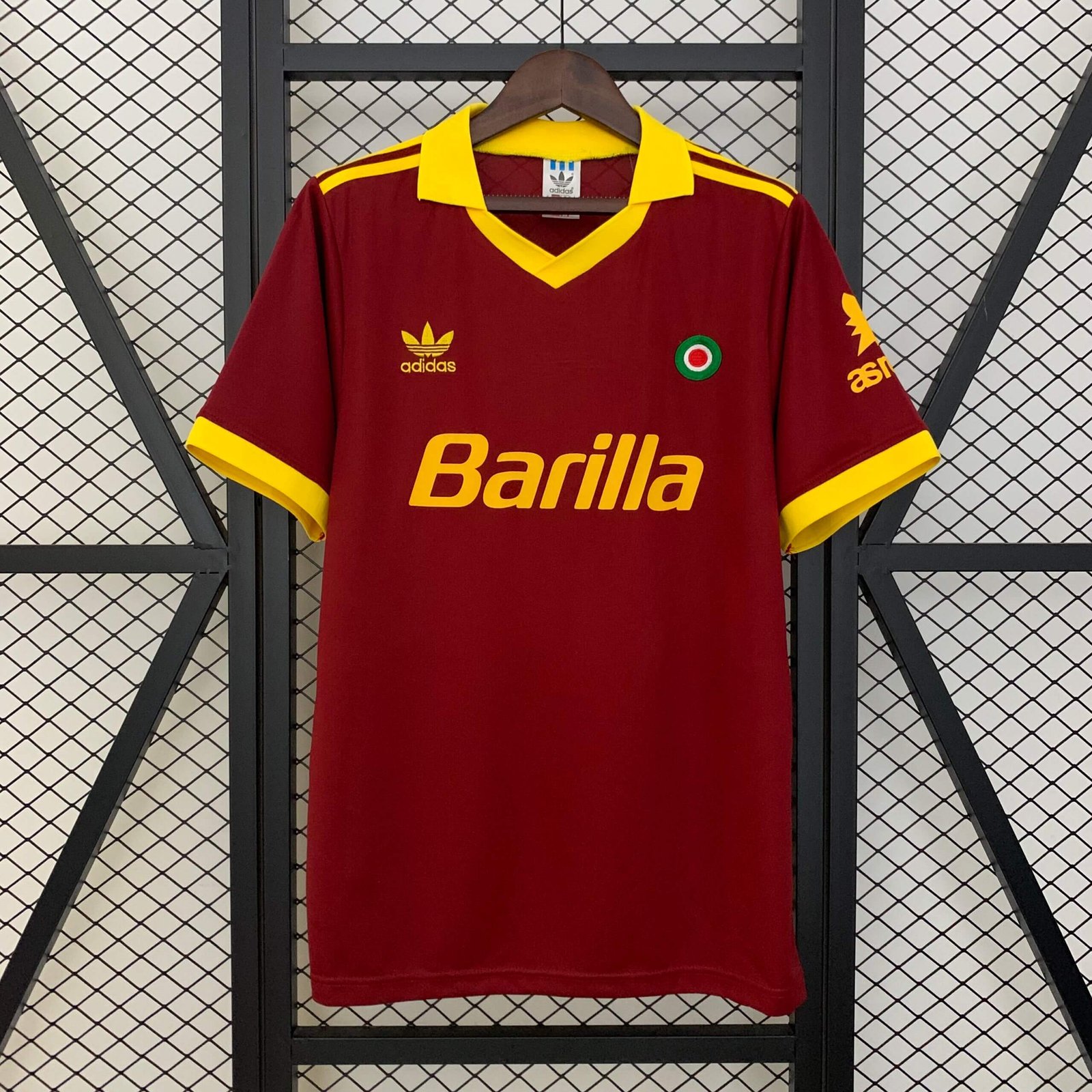 roma 1991 Camiseta Retro Roma 2001 titular