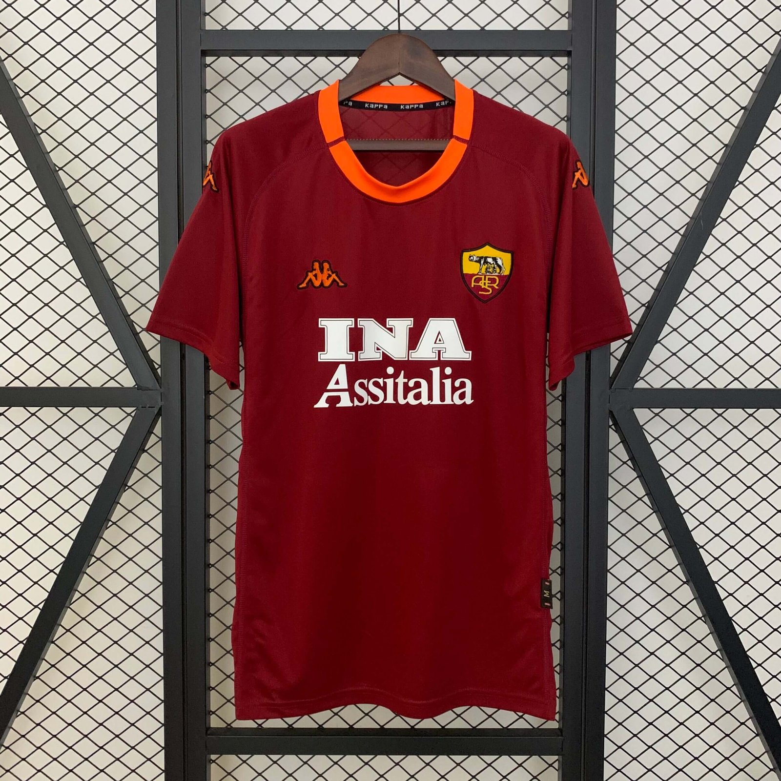 roma 2000 Camiseta Retro Roma 2000 titular