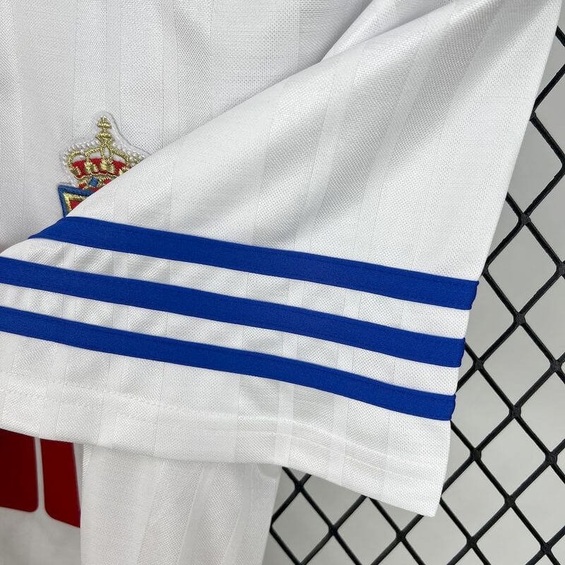 zaragoza 1995 2 Camiseta Retro Real Zaragoza 1994 - Imagen 5