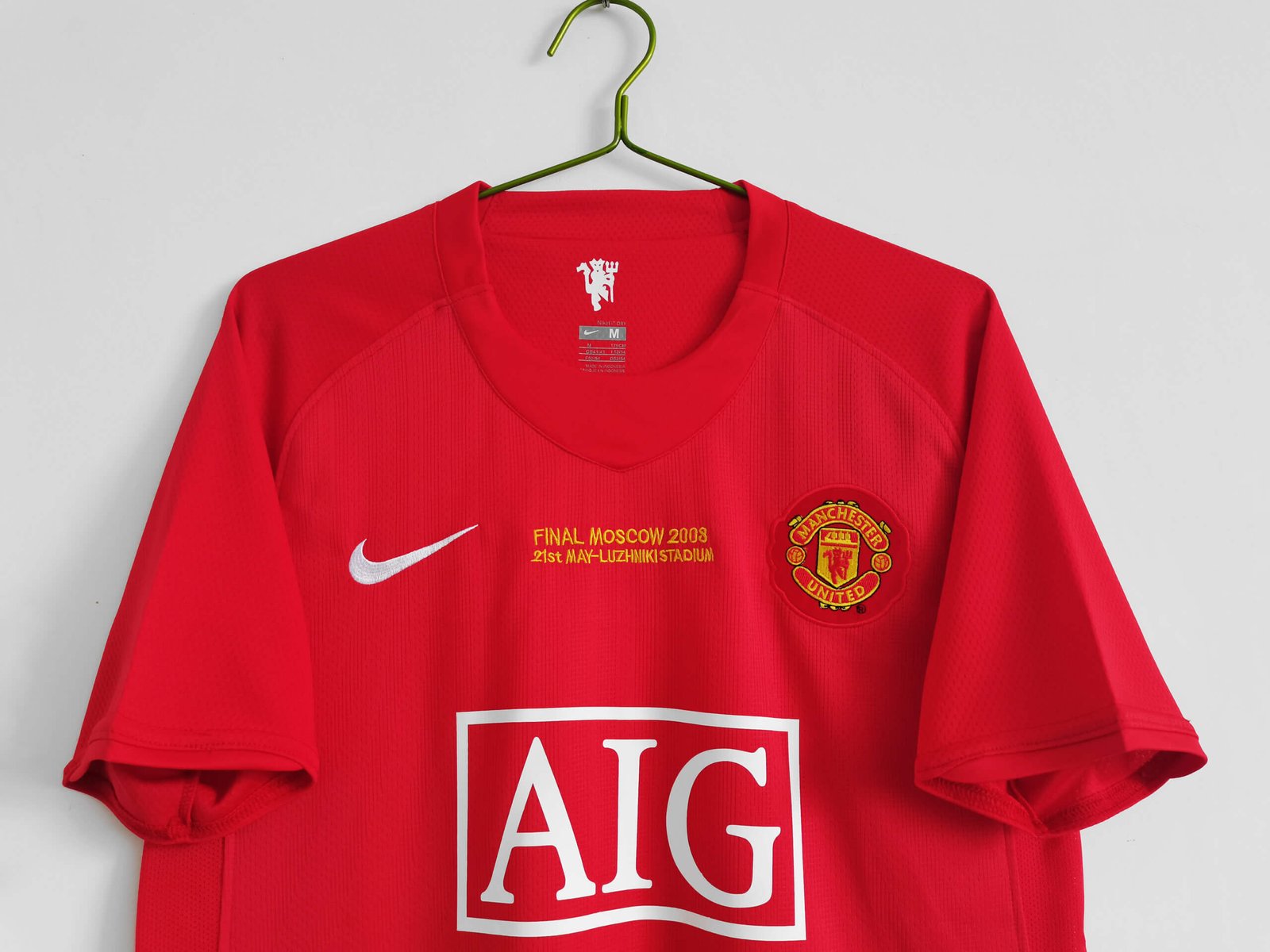 Manchester united 2008 3 Camiseta Retro Manchester United 2008 - Imagen 3