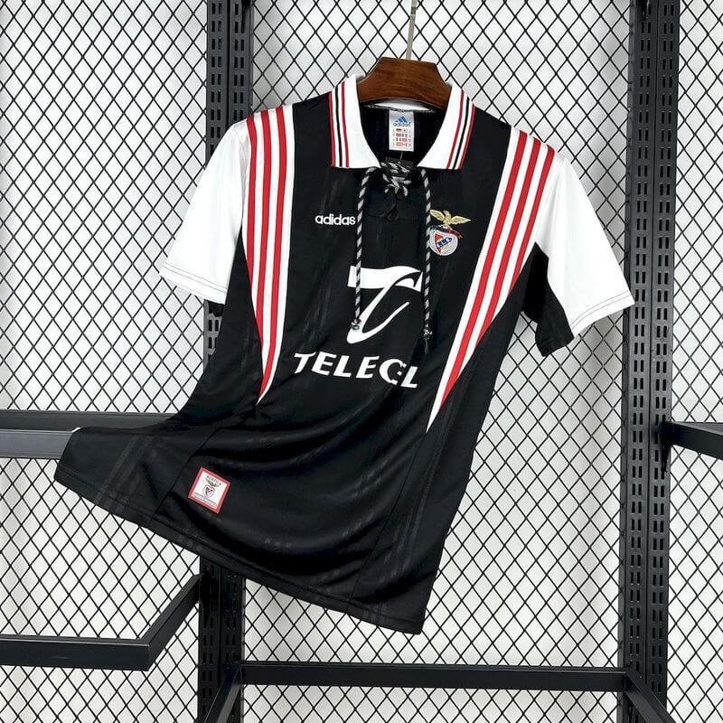 Benfica 1997 alternativa Camiseta Retro Benfica 1997 alternativa