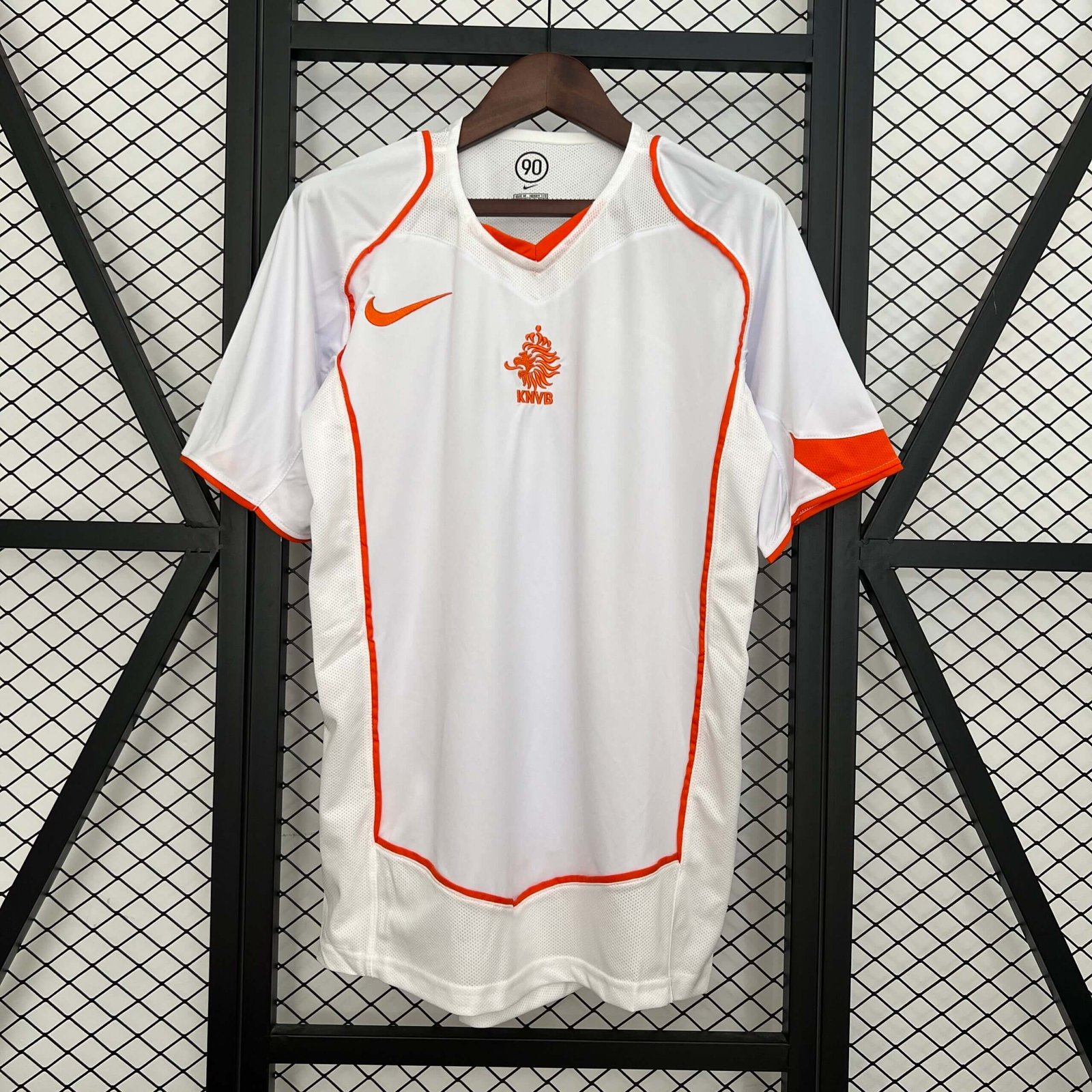 holanda 2004 alternativa Camiseta Retro Países Bajos 2004 alternativa
