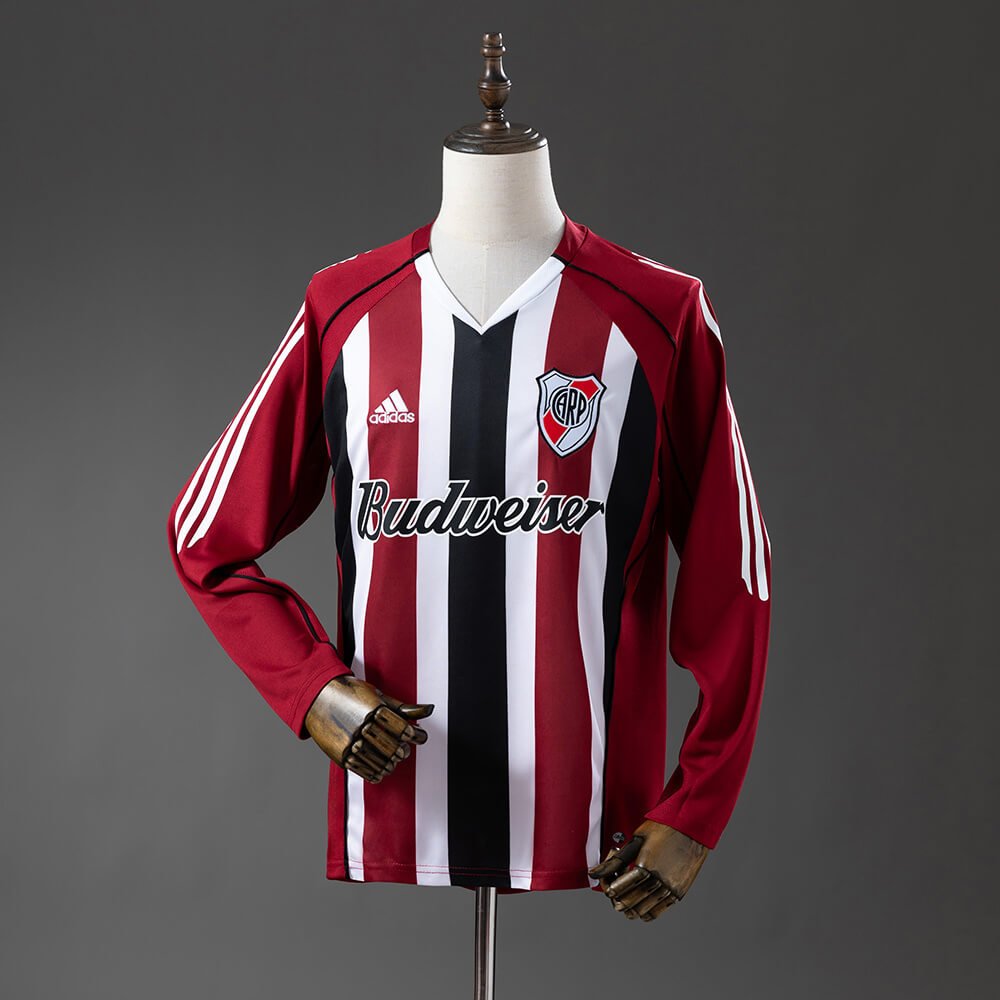 River alternativa 2006 larga Camiseta Retro River Plate 2006 tricolor